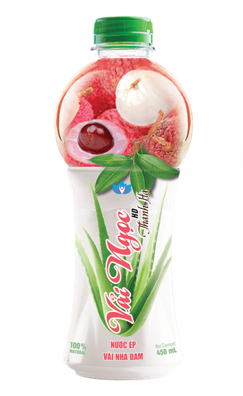 Nước ép vải nha đam